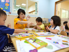 Morning circle time, craft time